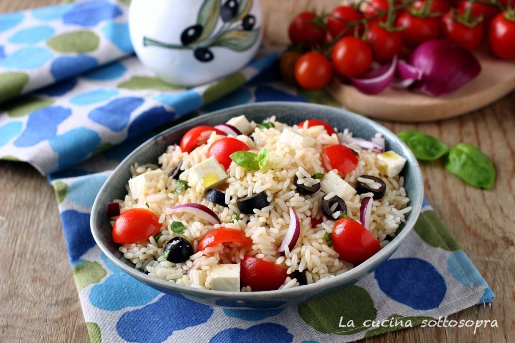 Griechischer Reissalat