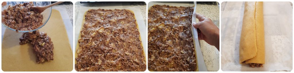 Mürbeteigplätzchen mit Feigen, Haselnüssen und Schokolade