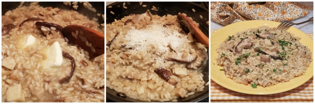 Risotto mit frischen Steinpilzen