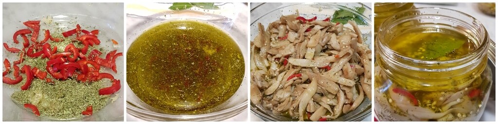 traditionelle Auberginen in Öl