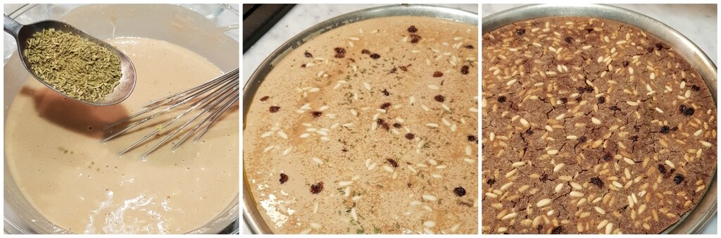 ligurischer kastanienkuchen