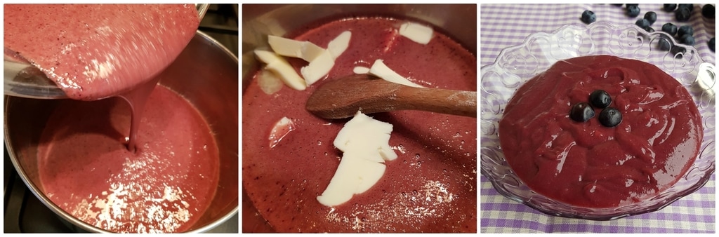 blaubeercreme für füllungen