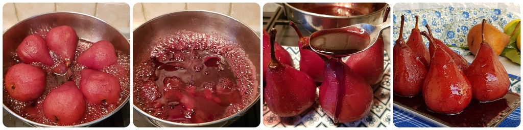 karamellisierte Birnen