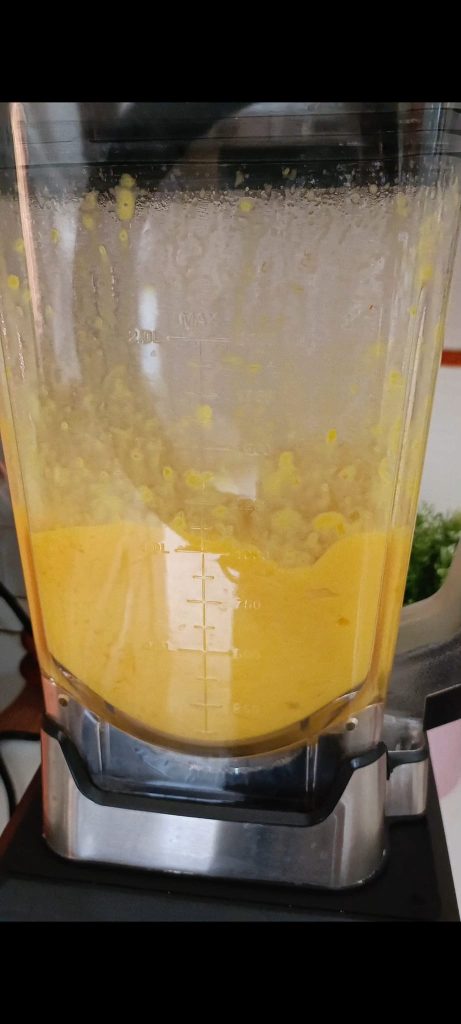 Paprika pürieren