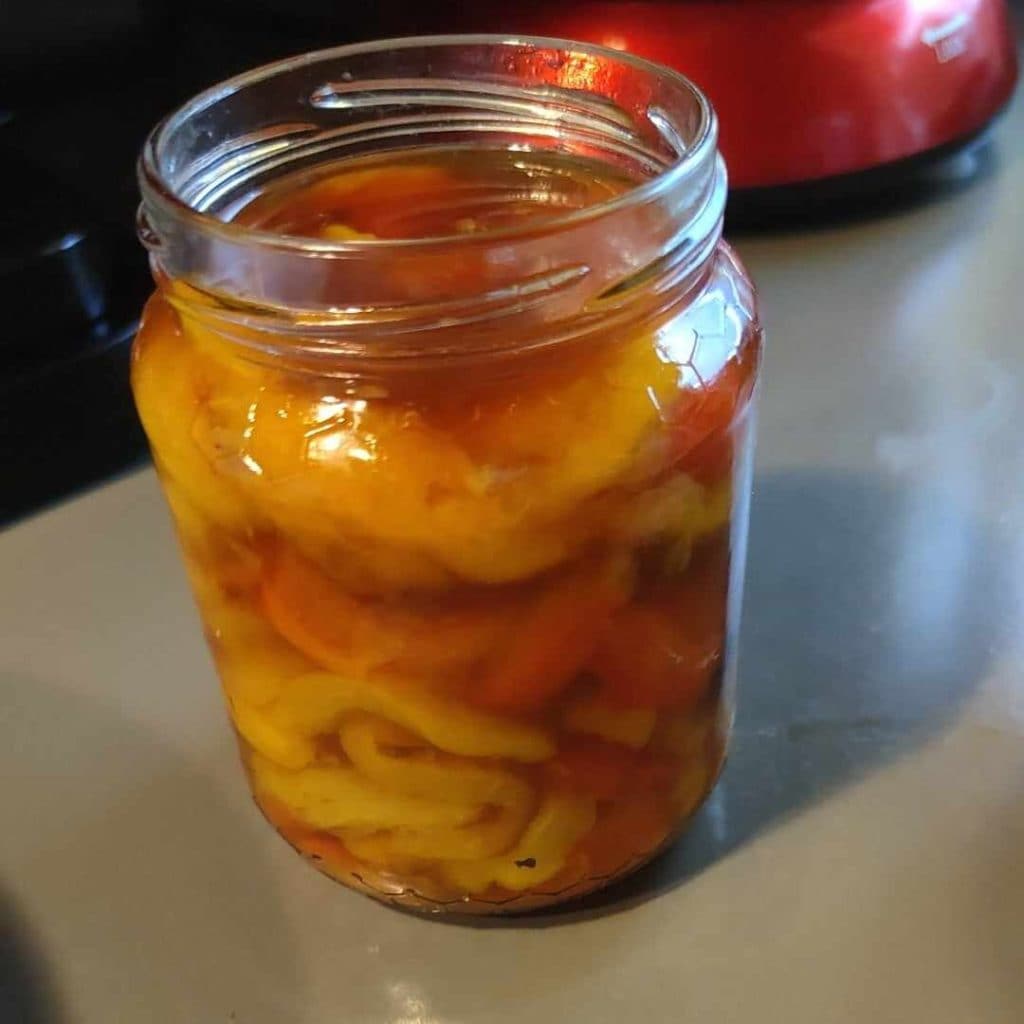 Paprika in Eigenem Saft einlegen