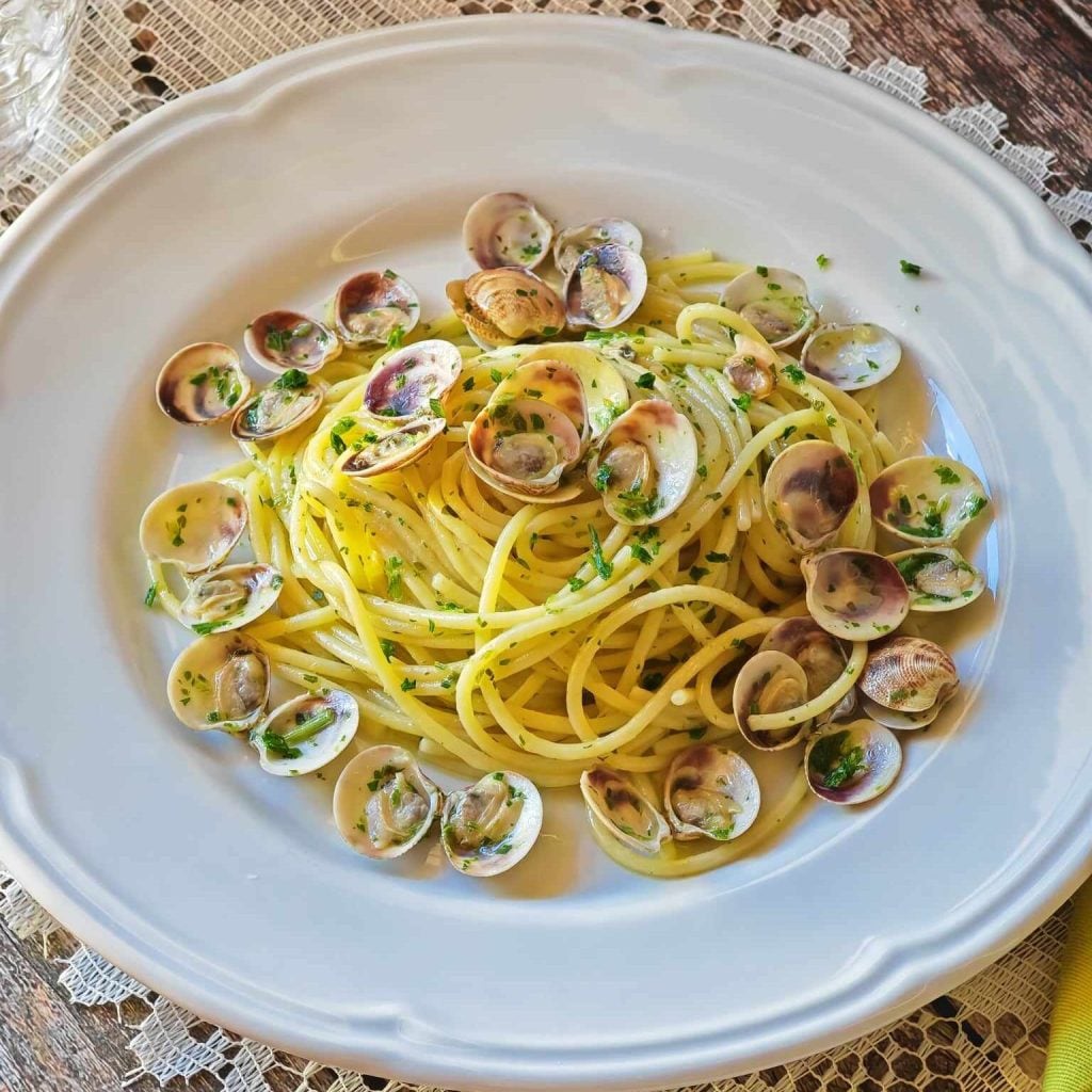 Spaghetti mit Herzmuscheln