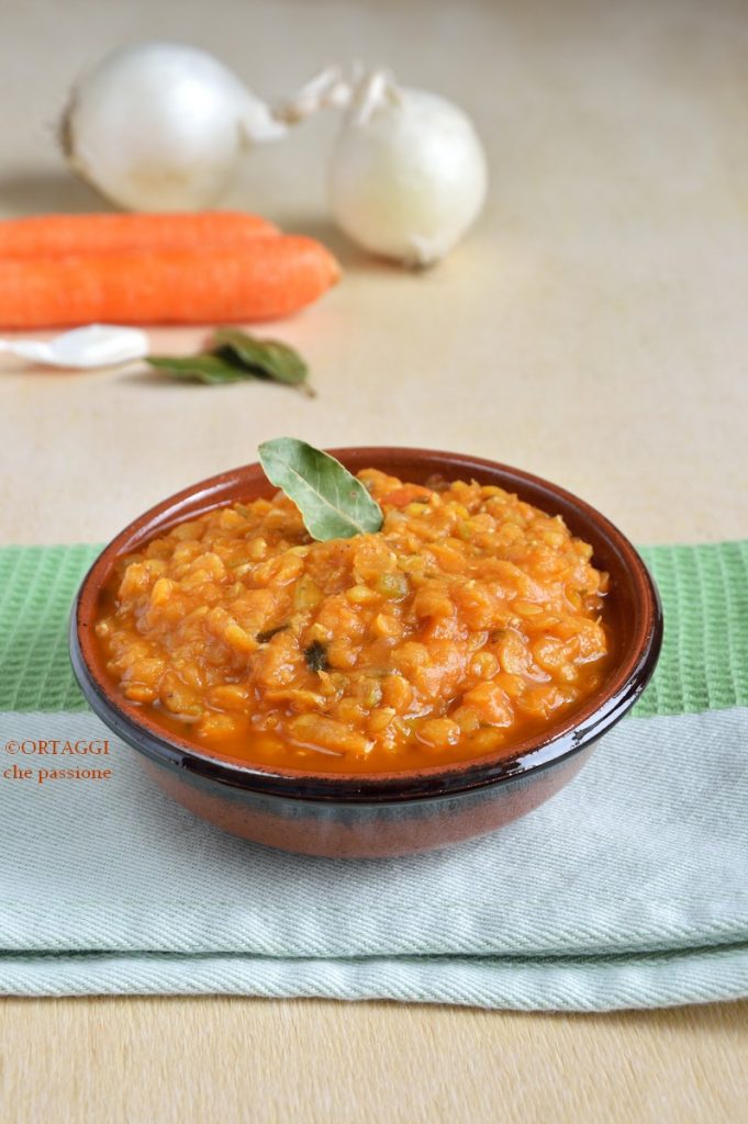 Rotes Linsenragout - veganes Rezept