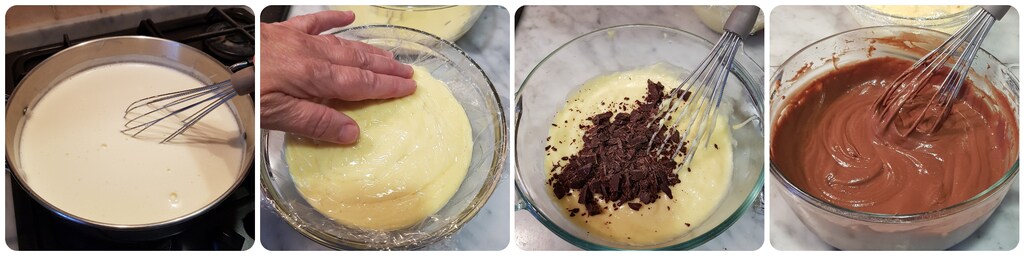 zuppa inglese mit biskuit