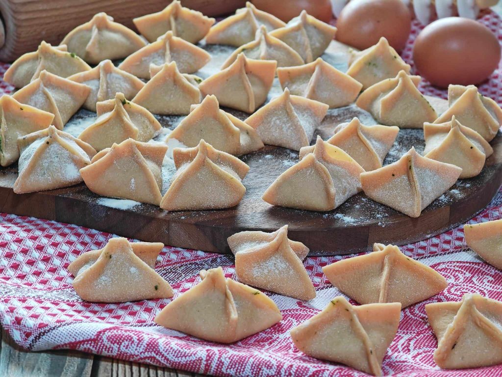 Frische Pasta-Päckchen