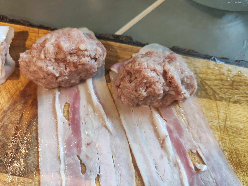 Mini Hackfleischspieße