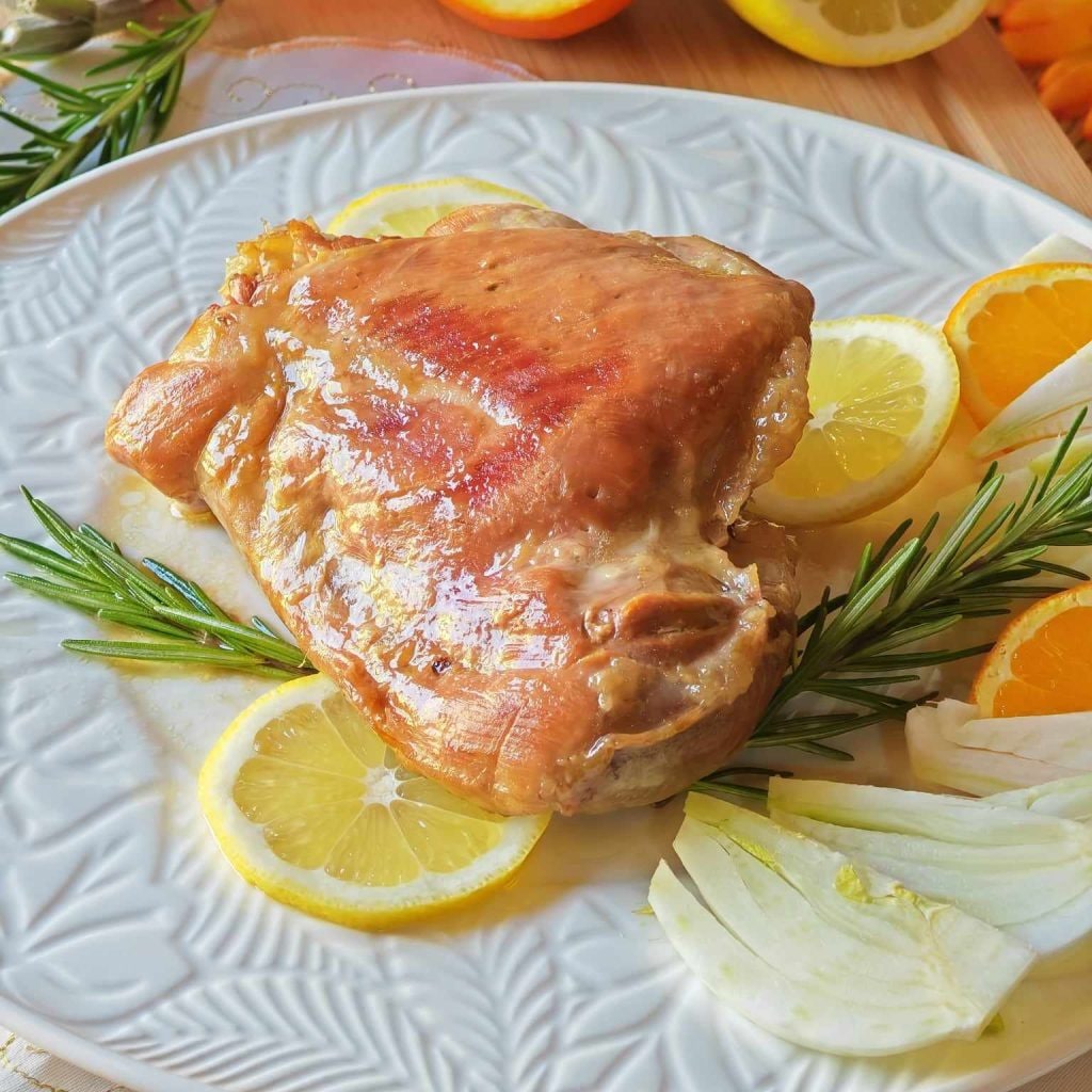 Putenkeule mit Zitrone