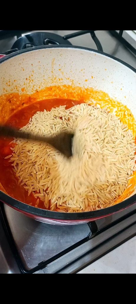 Pastina im Topf
