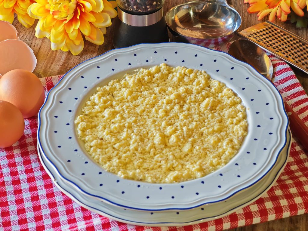 Stracciatella in Brühe