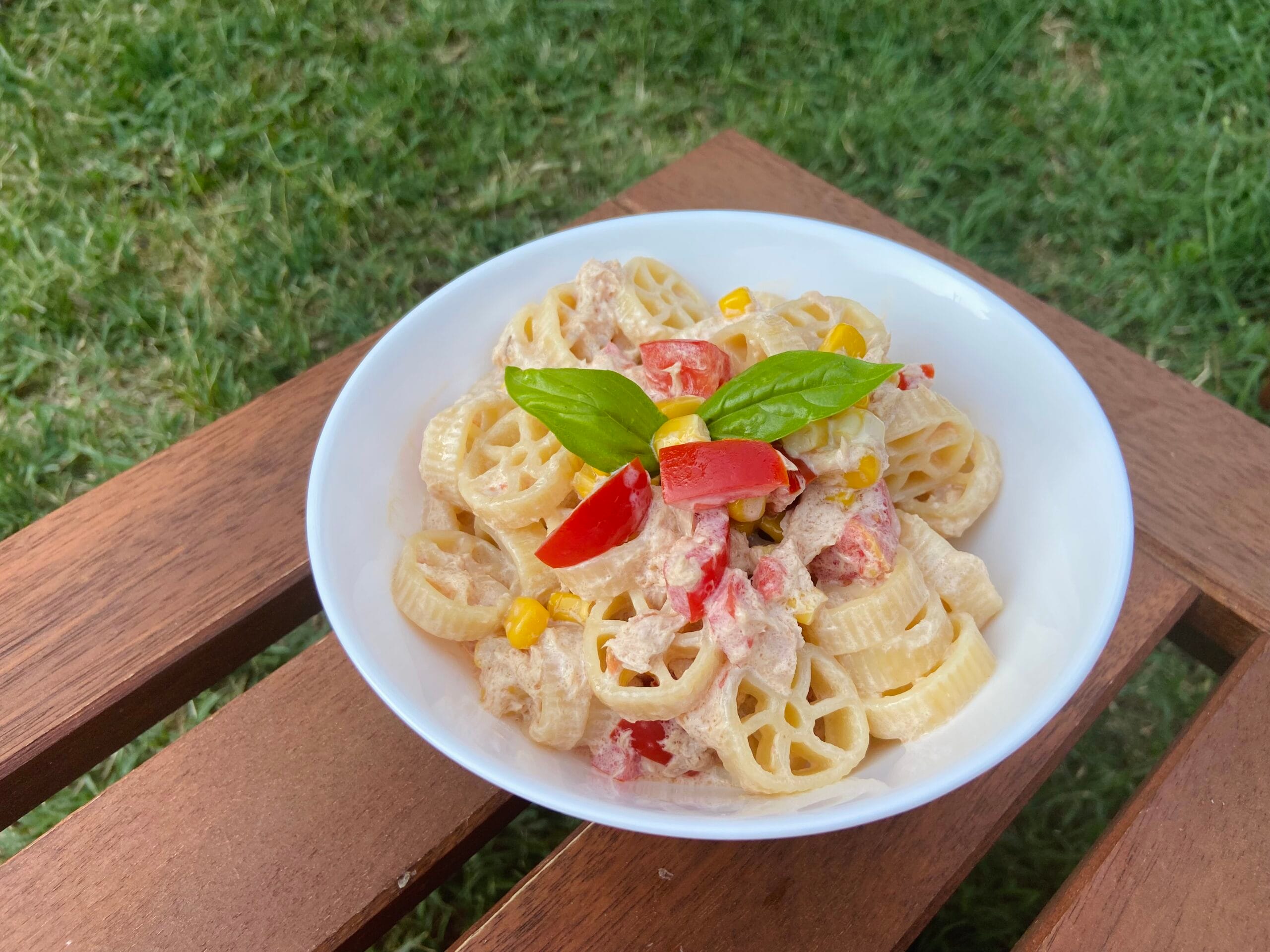 Cremige kalte Pasta