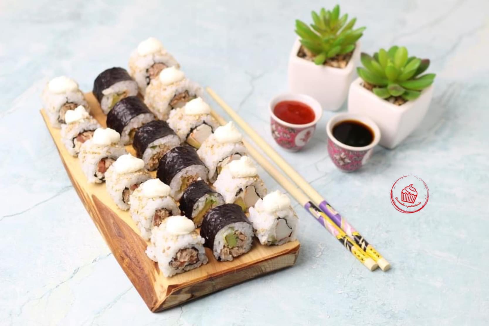Selbstgemachtes Sushi