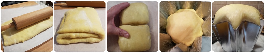 Pandoro mit Zitronencreme