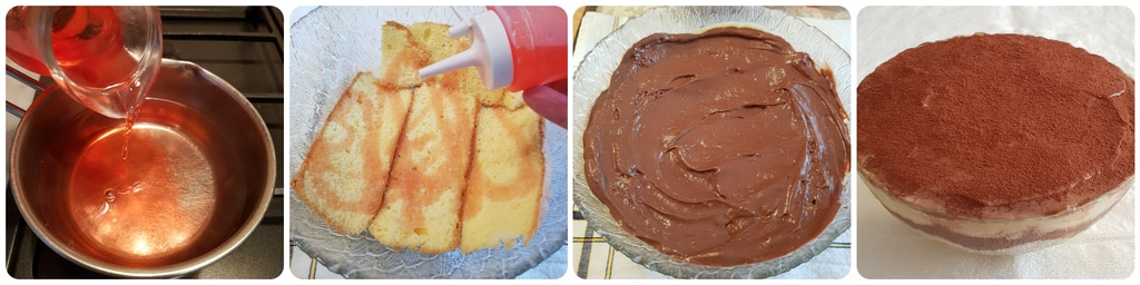 zuppa inglese mit biskuit