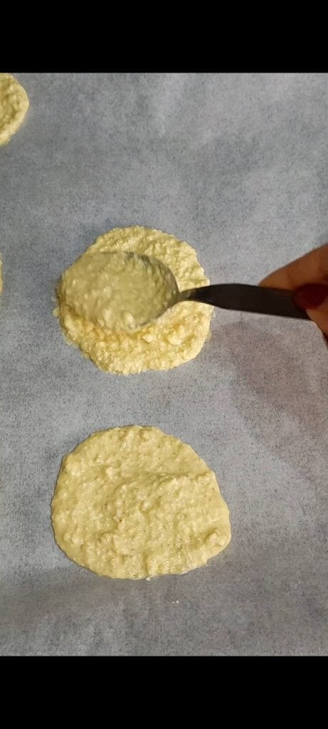 Wir formen die Pizzette