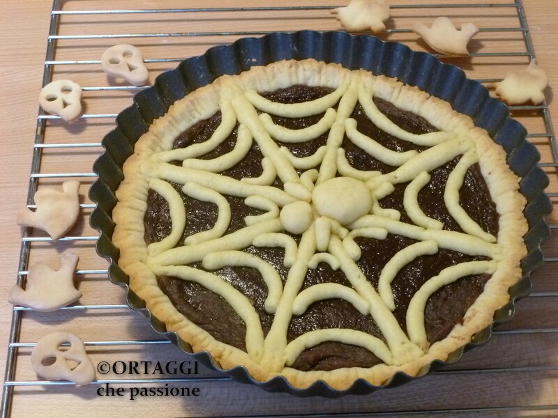 Spinnennetz-Torte – Halloween