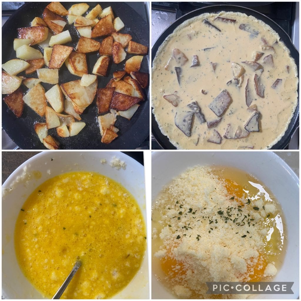 Kartoffelomelett