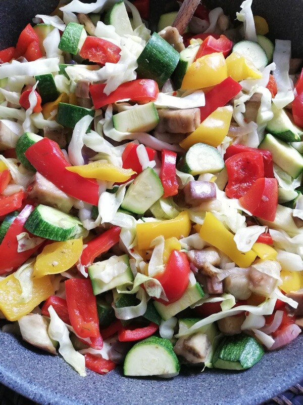 Sommergemüse kochen