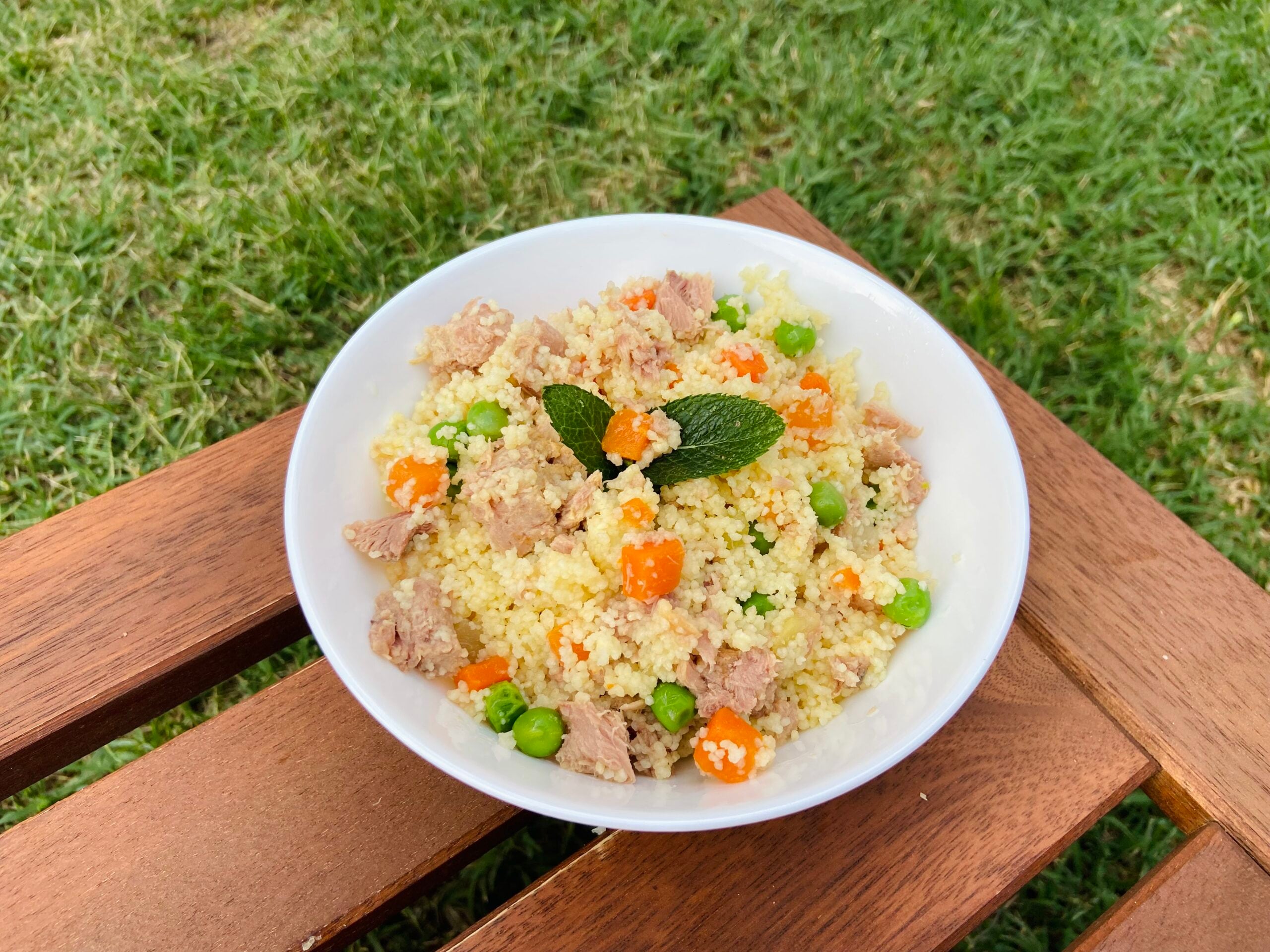 Couscous mit Thunfisch und Gemüse
