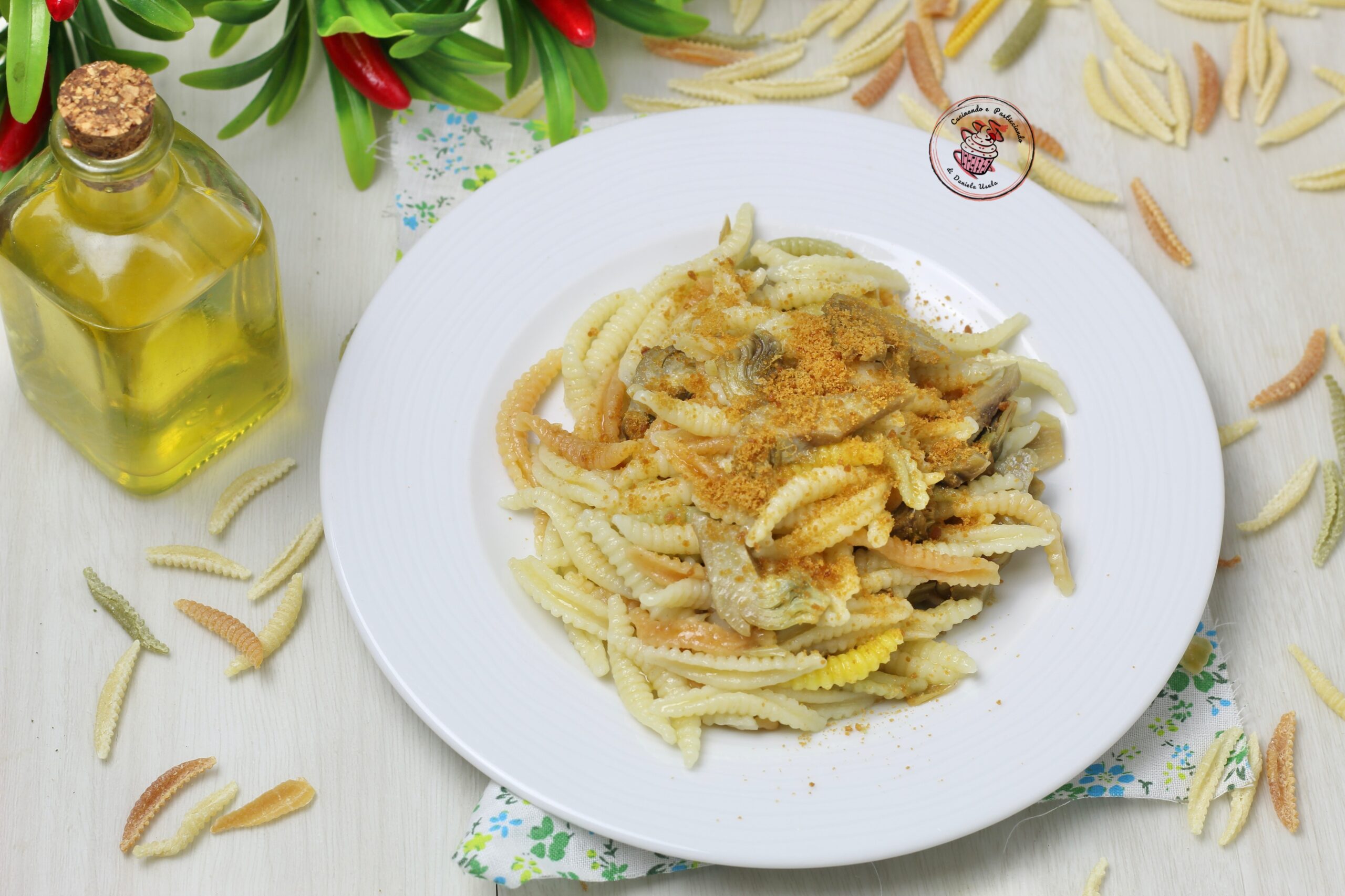 Malloreddus mit Artischocken und Bottarga