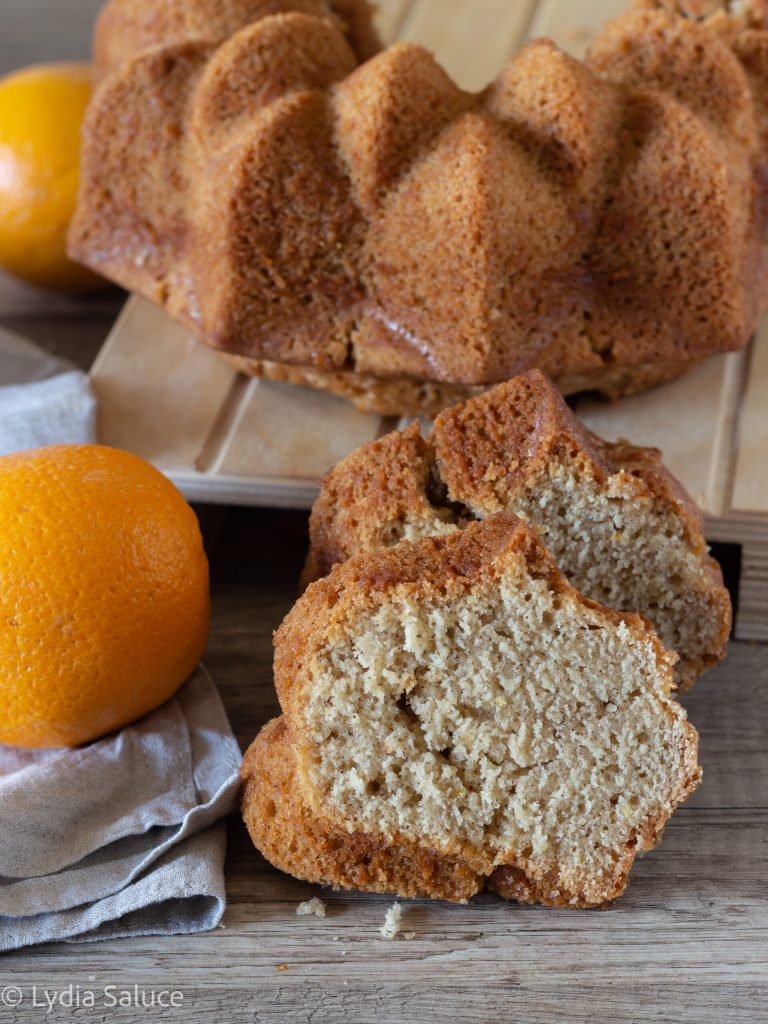 bundt cake arancia e cannella