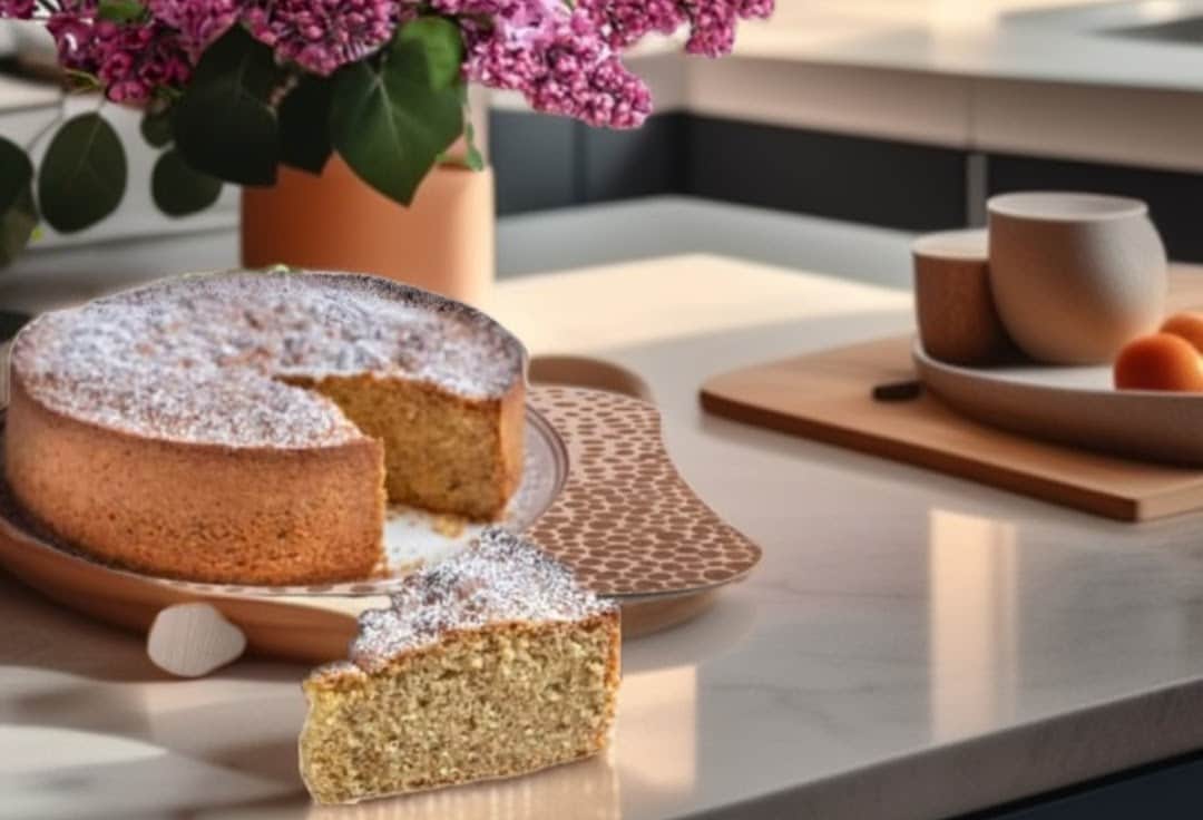 Der Weiche Buchweizenkuchen