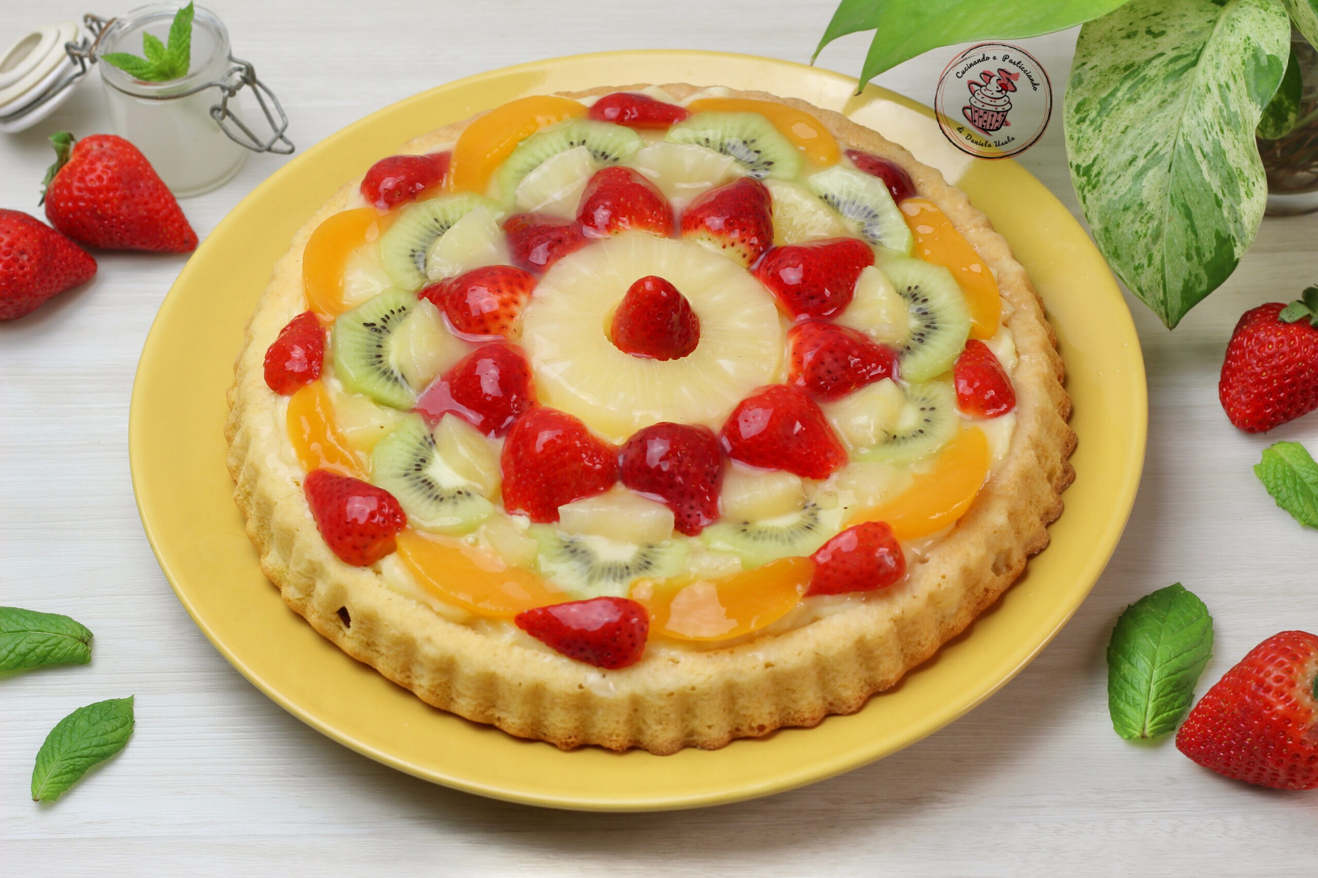 Weiche Obsttorte