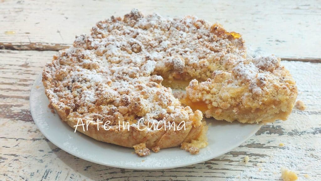 STREUSELKUCHEN MIT ÖL UND MARMELADE