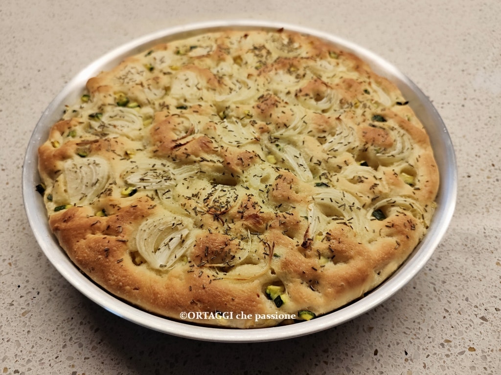 gebackene Focaccia