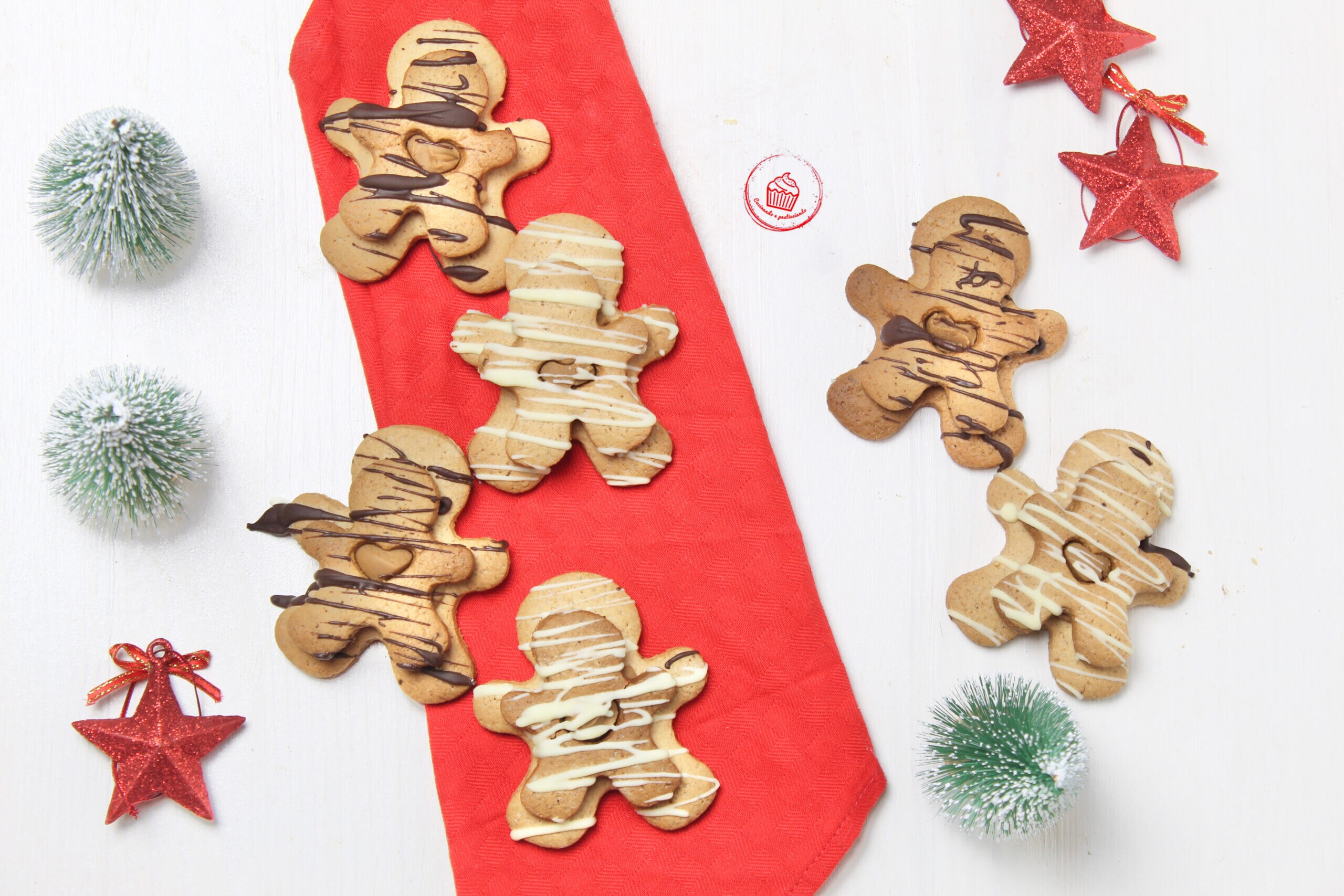 Gewürzkekse mit Speculoos-Creme