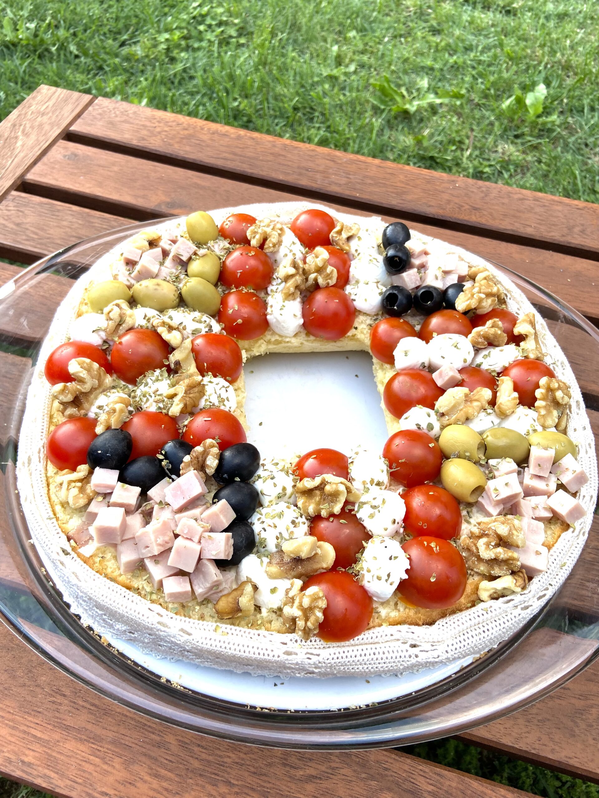 Rustikaler herzhaften Gugelhupf