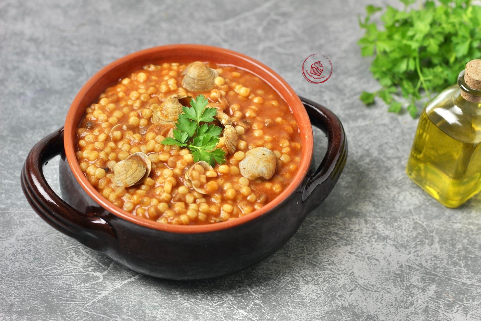Fregola mit Venusmuscheln