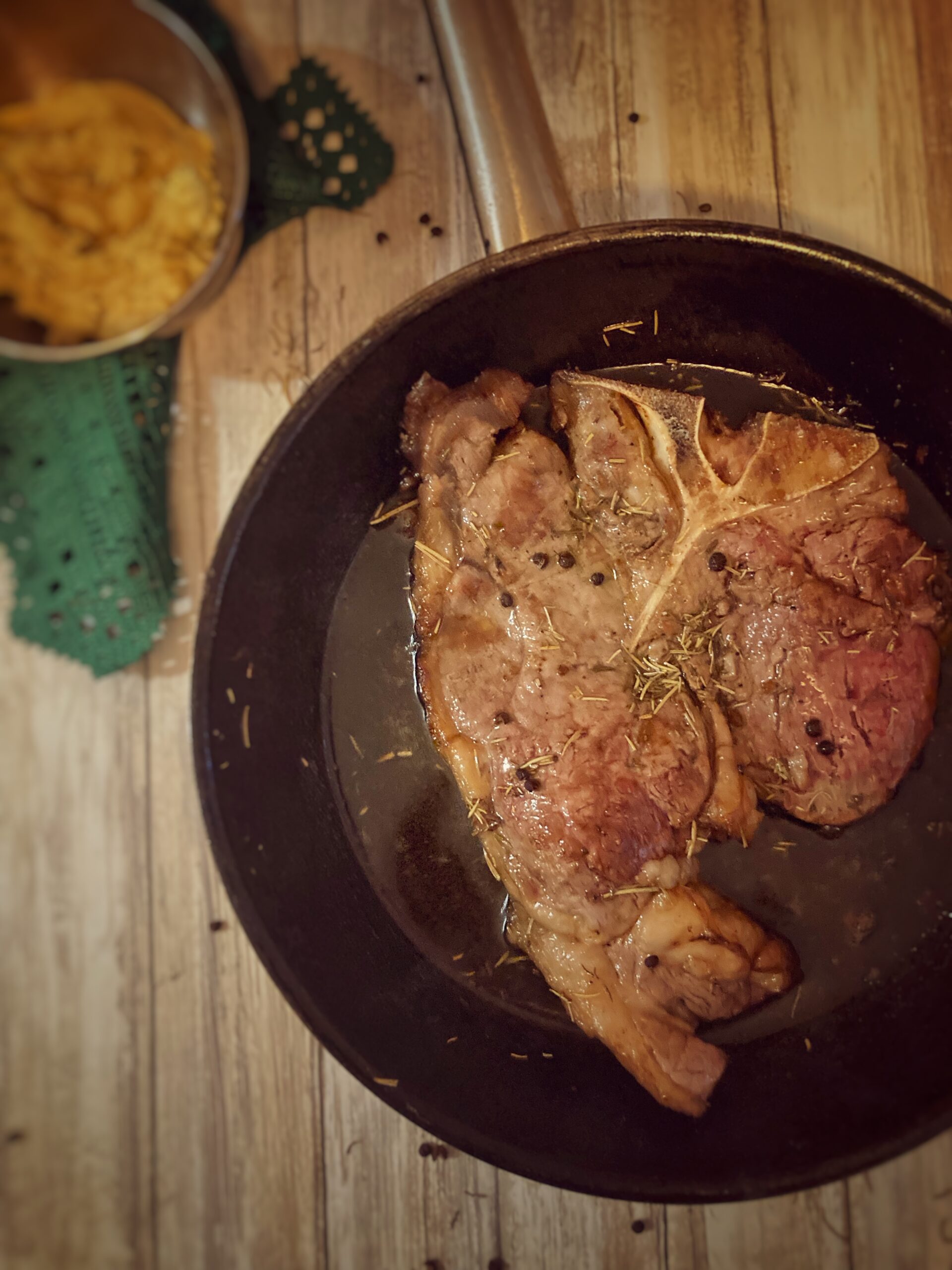 In der Pfanne gebratenes Steak (Vereinigte Staaten)