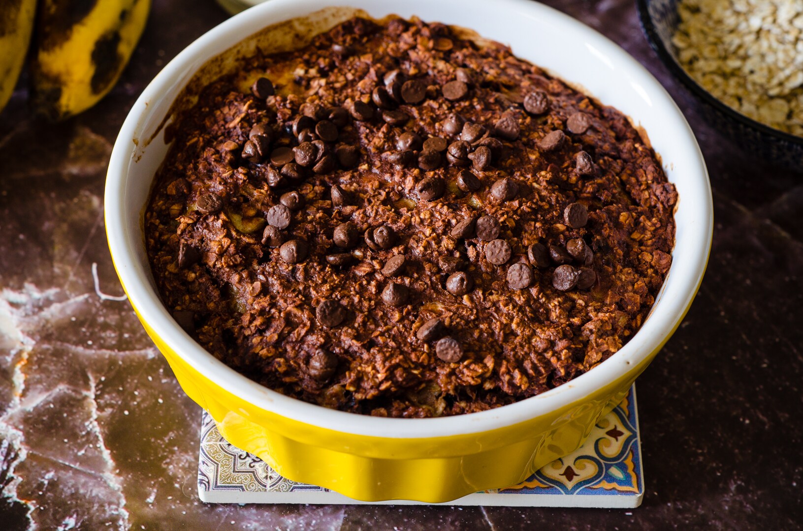 Baked Oats, Rezept für Ofen-Porridge, in der Mikrowelle oder Heißluftfritteuse