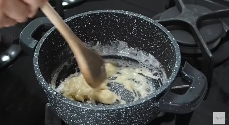 Zubereitung des Roux