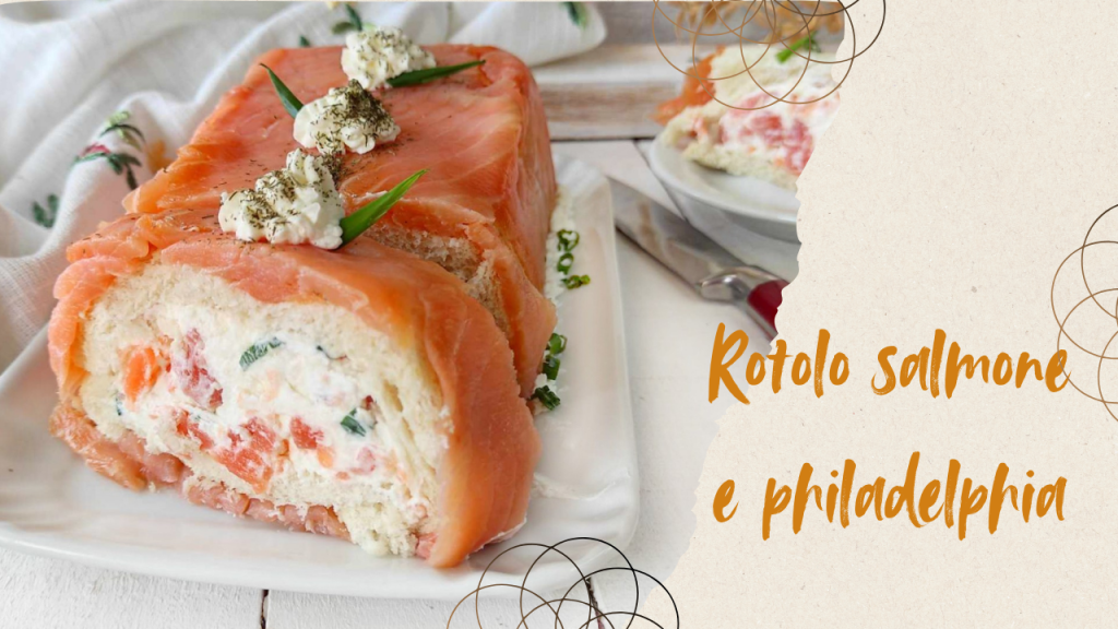 Lachs- und Philadelphia-Rolle: eine raffinierte Vorspeise zu Ostern mit 3 Zutaten, die alle lieben