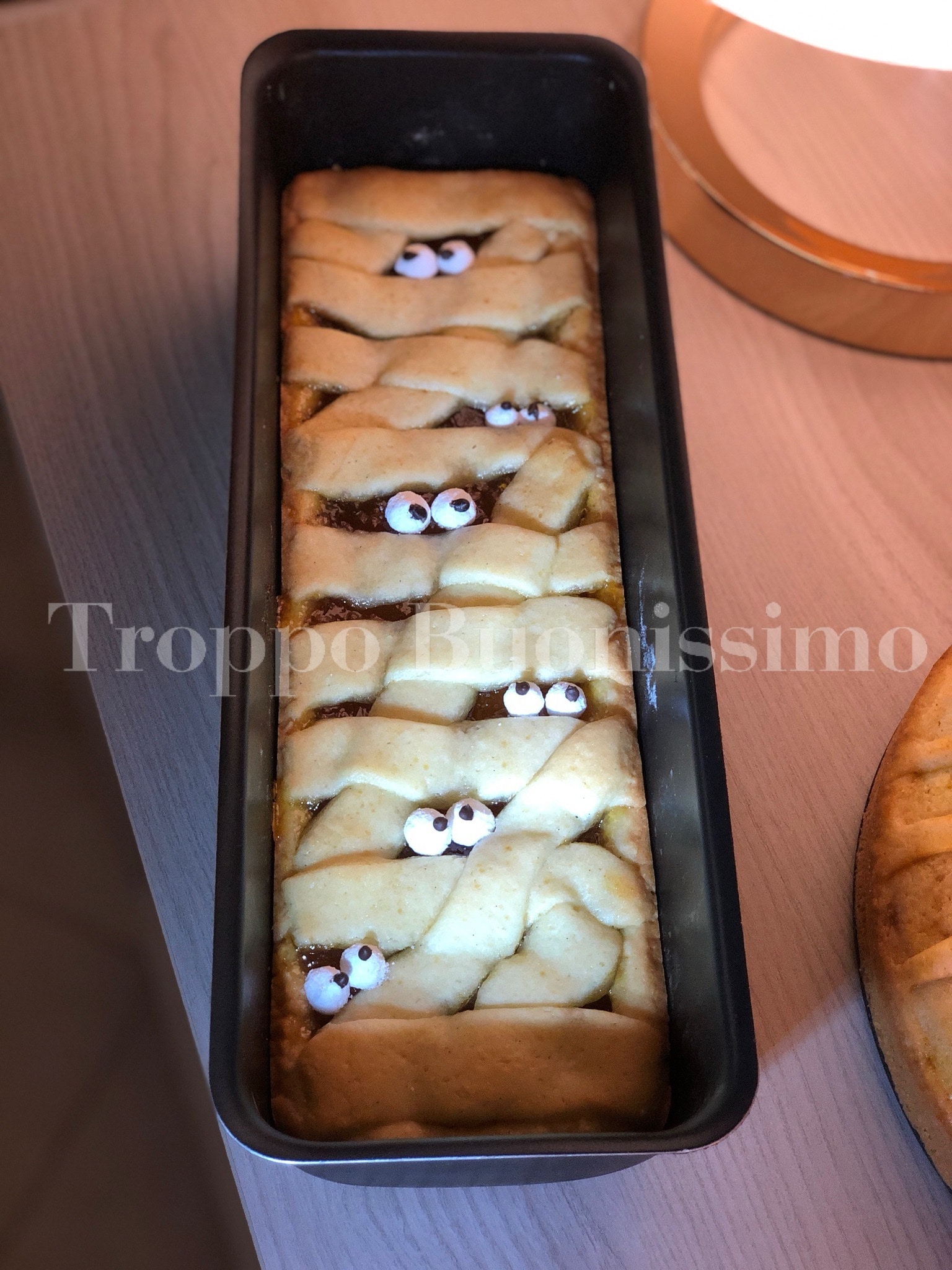 Halloween-Mumien-Kuchen