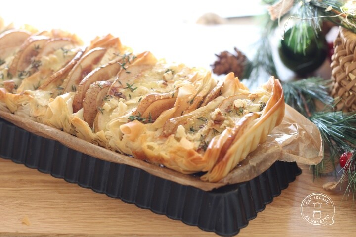 Blätterteigkuchen in der Heißluftfritteuse