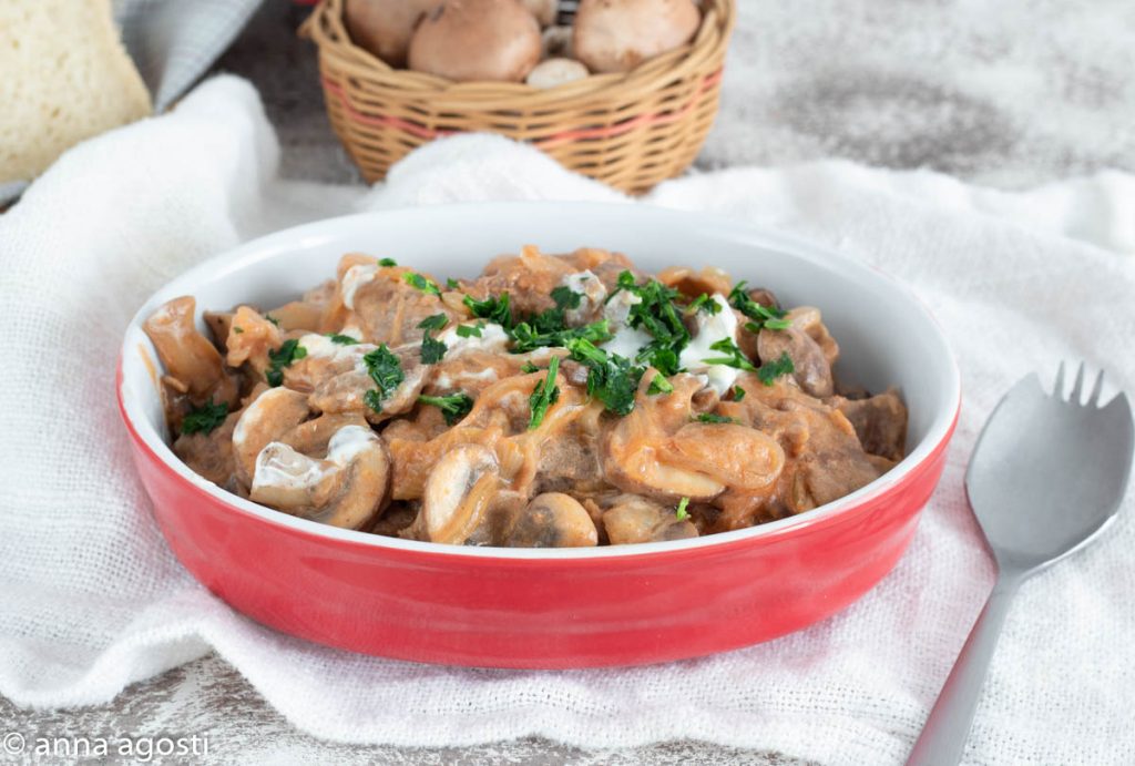 Boeuf Stroganoff