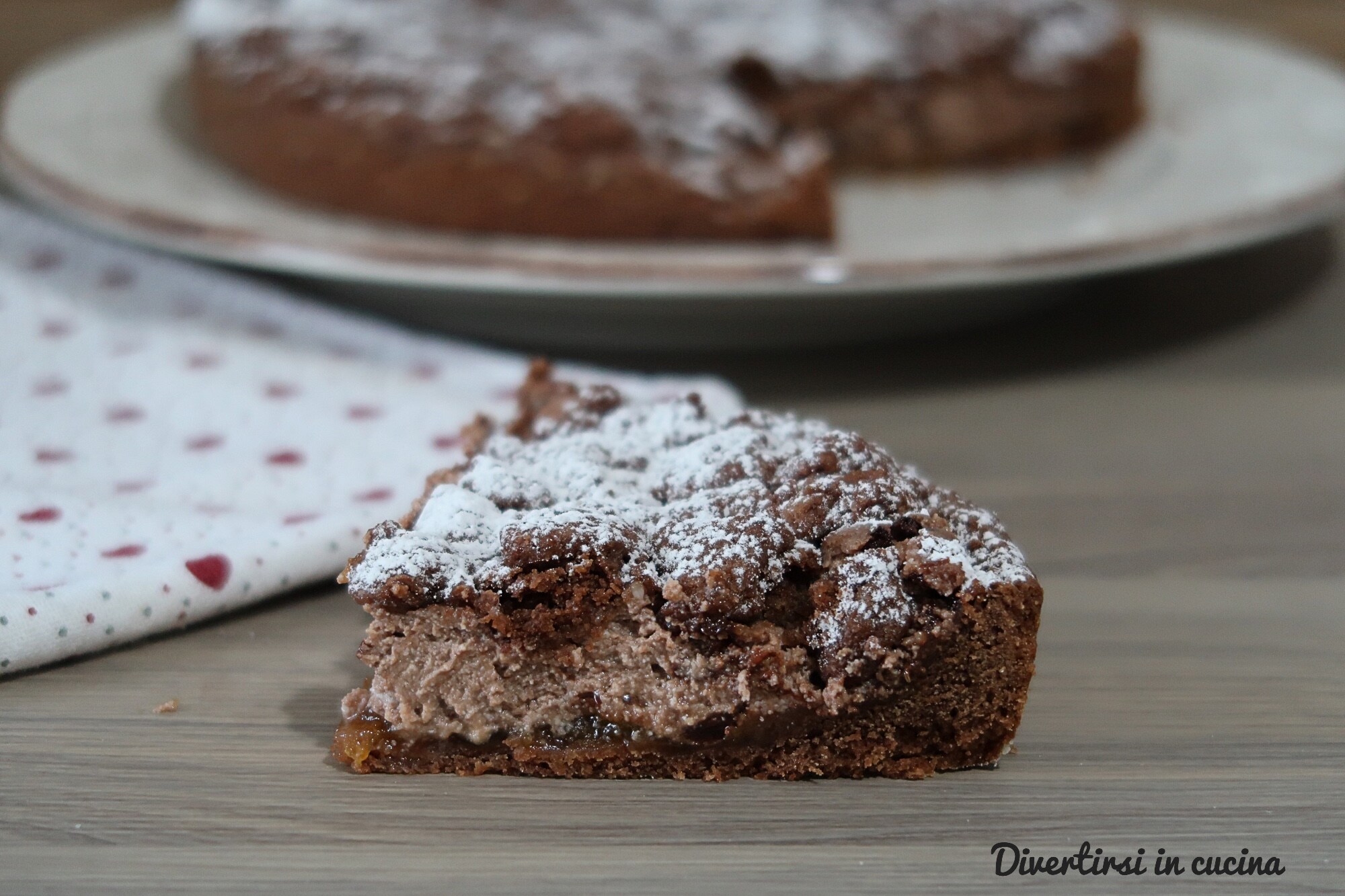 Bröselkuchen nach Sacher Art
