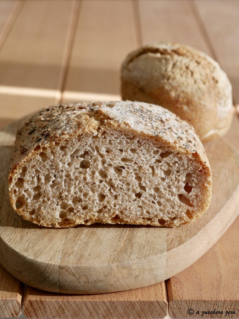 Brot mit Vollkornweizenmehl und Typ 2 | Brotbackmaschine und Poolish-Methode