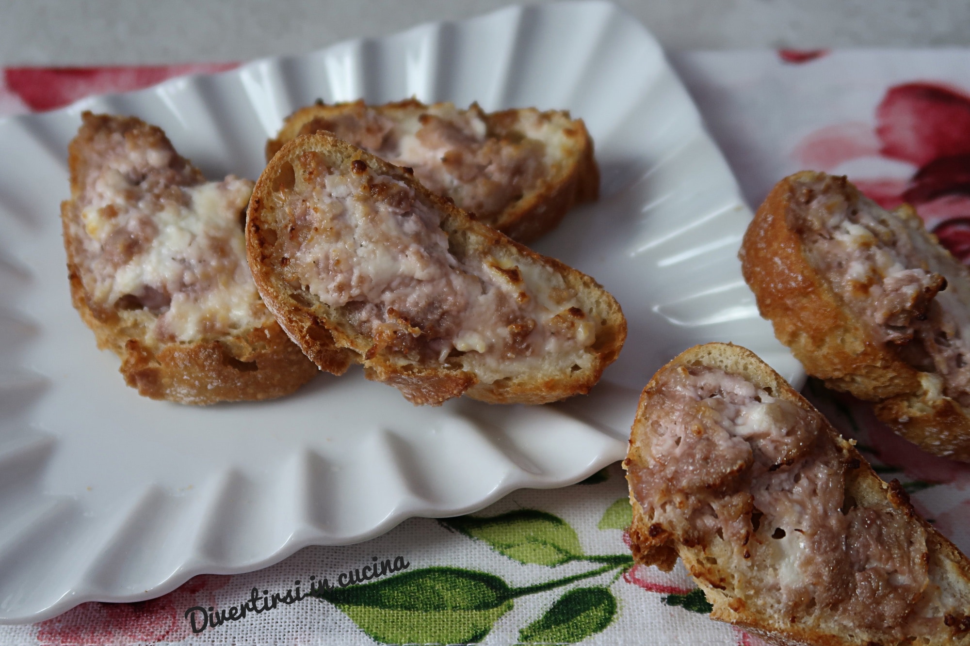 Bruschetta in der Heißluftfritteuse