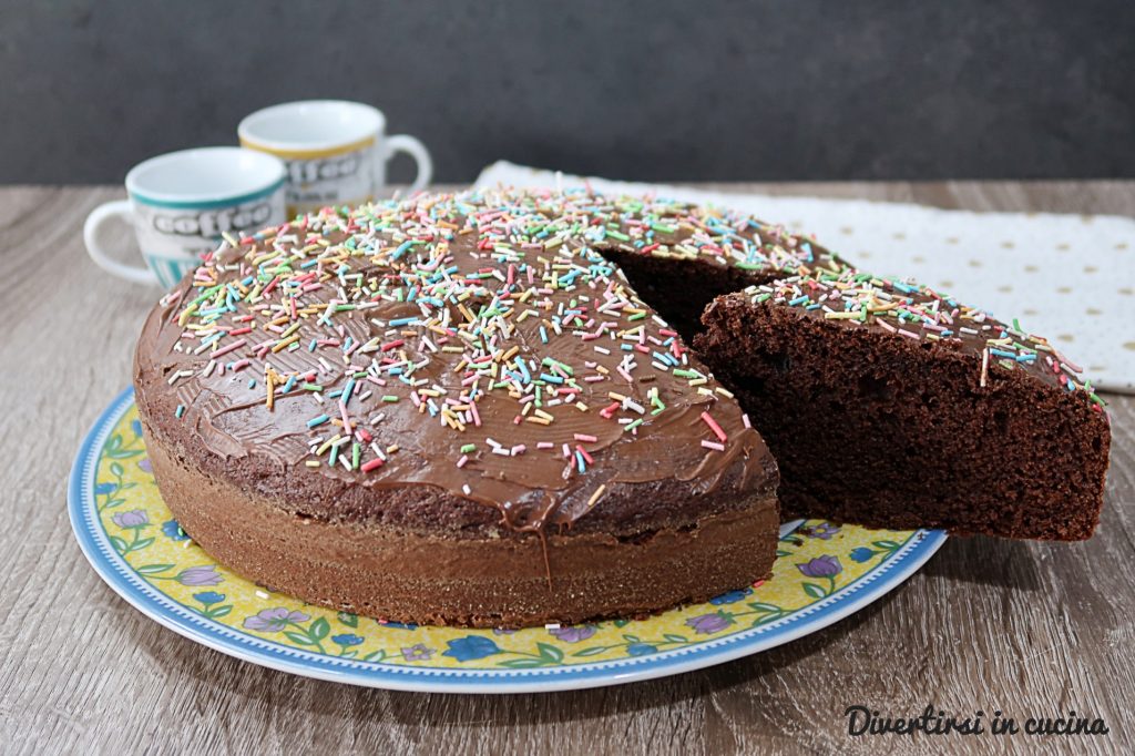 Bunter Nutella-Kuchen