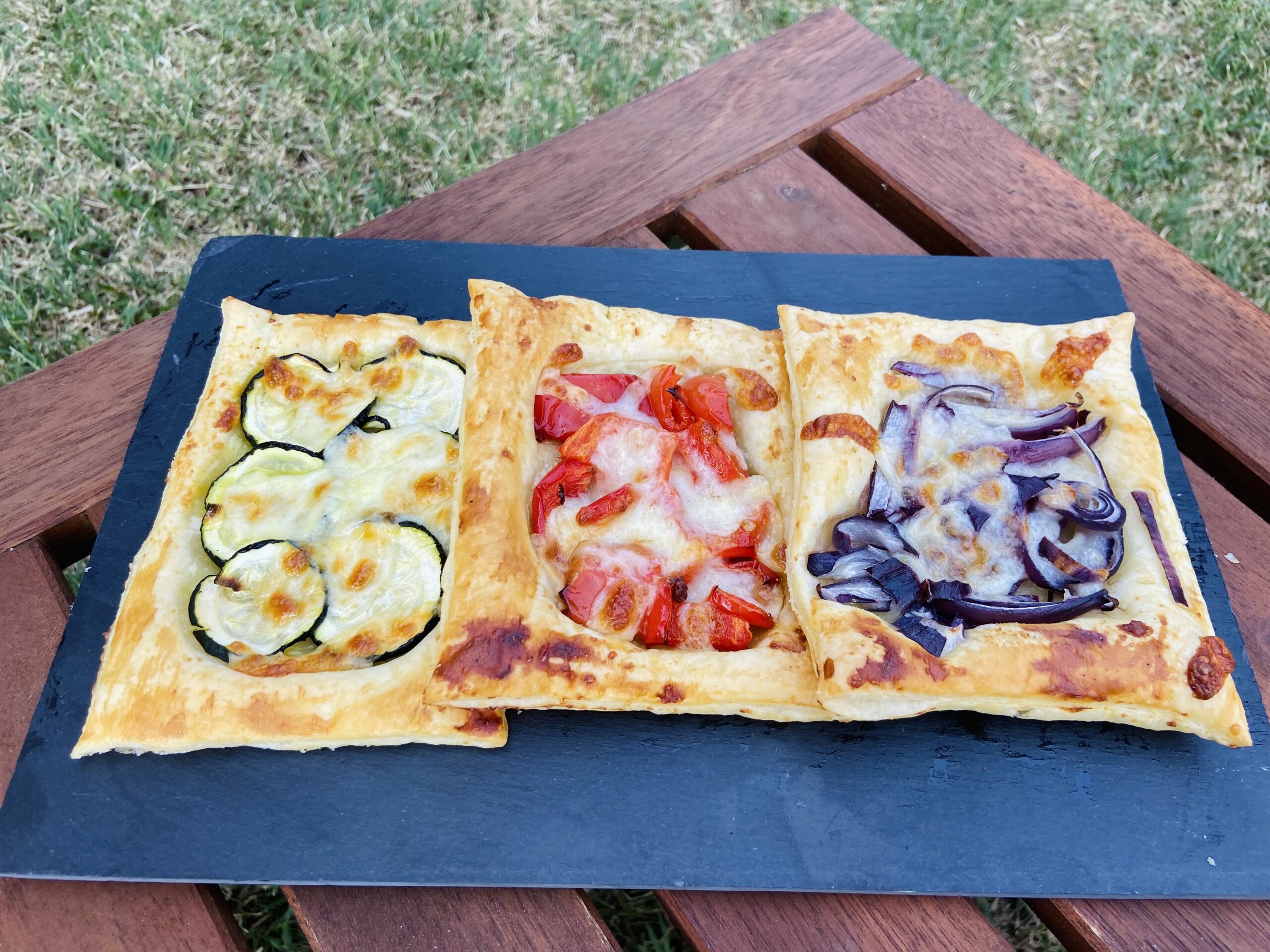 Herzhafte Blätterteig-Snacks