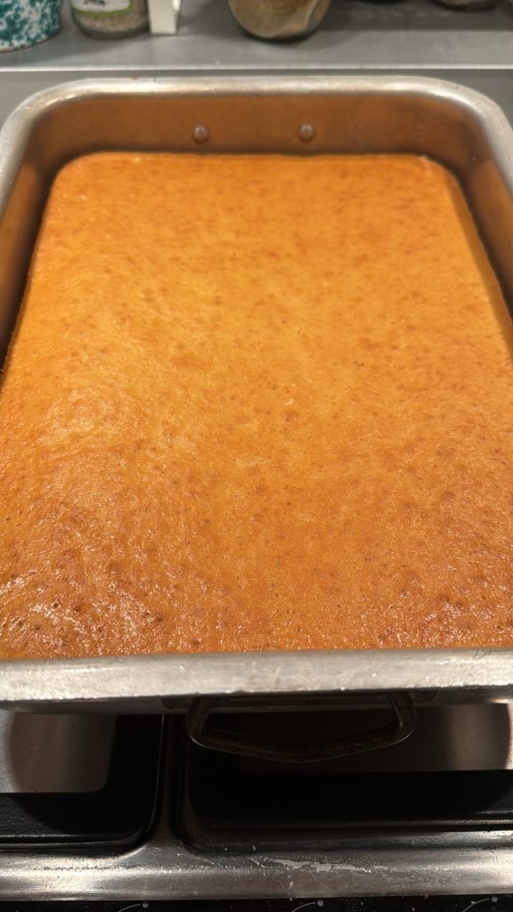 Einfache und schnelle Schiacciata alla Fiorentina gebacken