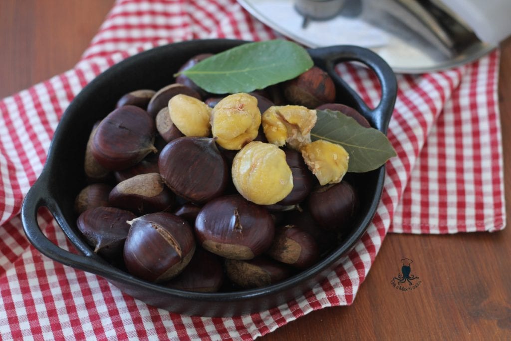 Kastanien im Schnellkochtopf gekocht1