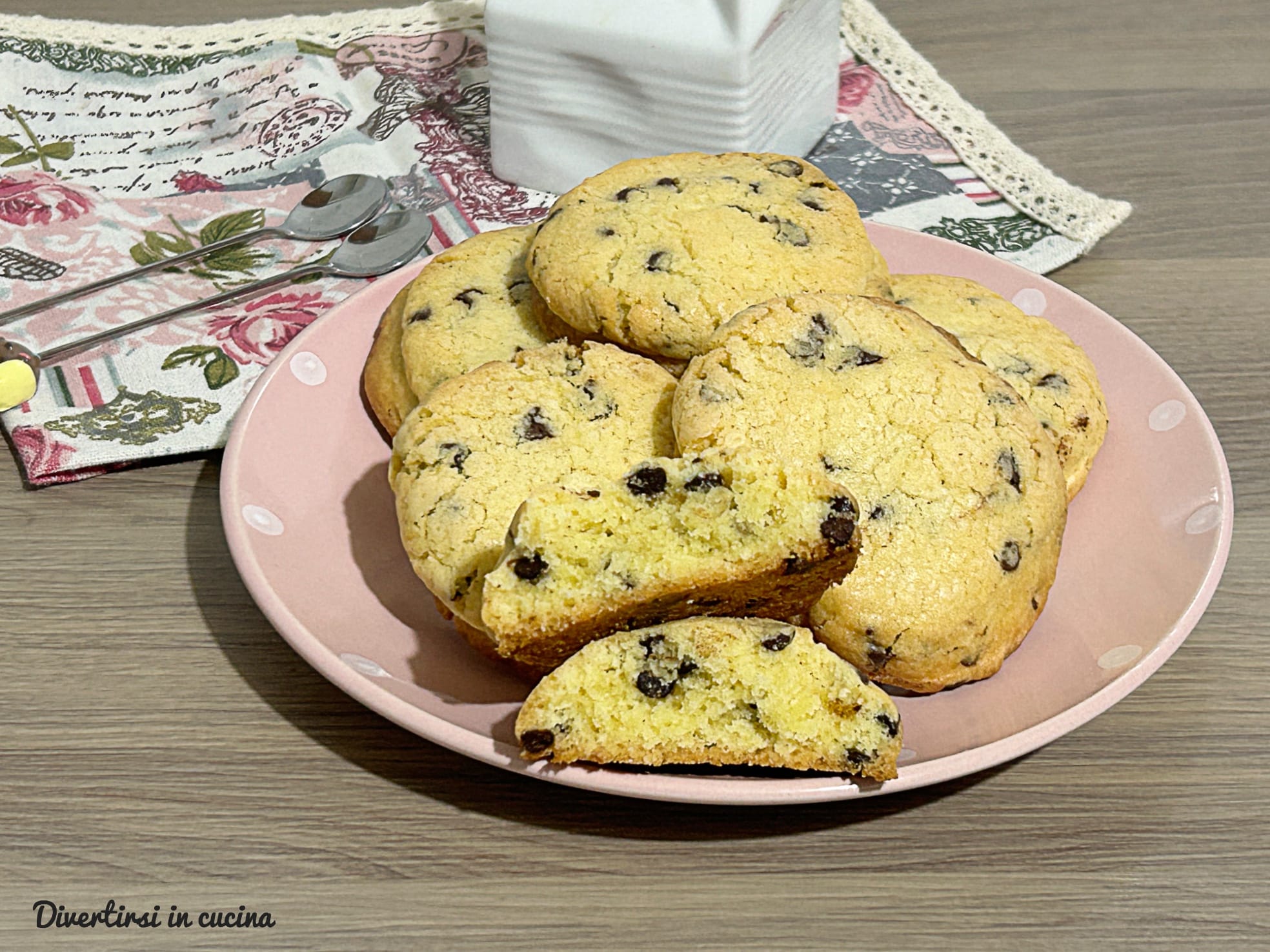 Cookies mit Schokoladenstückchen